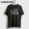 Yamaha XT1200ZE Super Tenere 2018 Premium Motorcycle Art Men’s T-Shirt