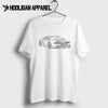 Bugatti Veyron 1836 2018 Inspired Car Art Men’s T-Shirt