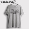 kawasaki ninja h2 sx 2018 Premium Motorcycle Art Men’s T-Shirt