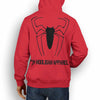 MARVEL / DC INSPIRED FAN ART LOGO SPIDERMAN DESIGN HOODIE