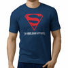 MARVEL / DC INSPIRED FAN ART LOGO SUPERMAN DESIGN T-SHIRT