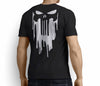 MARVEL / DC INSPIRED FAN ART PUNISHER  BLACK  DESIGN T-SHIRT